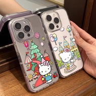 Soft clear case Kitten Park Entertainment KT for OPPO A1k C2 A3s A15 A16 A17 A18 A33 A38 A53 A54 A57