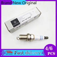 【4/6pc】Iridium Spark Plug For Mercedes Benz W163 W164 W208 W210 W211 W220 W203 A209 C208 R129  A0041