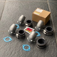 INTAKE MANIFOLD BRT SUPER FLOW CUB BEBEK MATIC MIO 28 30 32 34MM