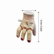 Wednesday Addams Hand Toy Thing Halloween Wind Up Walking Halloween Toy Prop Prank Gift Hand O6p3