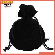 XPS 10Pcs Plush Cloth Drawstring Necklace Bracelet Jewelry Gift Bag Storage Pouch