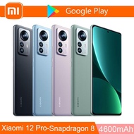 Xiaomi รอมทั่วโลก12 Pro 5G สมาร์ทโฟน120W QC Qualcomm Snapdragon 8 Gen1 MIUI 13 4600MAh แบตเตอรี่50MP