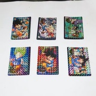 天田廠 龍珠PP咭 龍珠PP卡 DRAGON BALL Z GT 套裝軟閃 (一套六張軟閃) (100%全新) (冇巢冇摺)