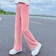 HYS Long Pants For Kids Girls Kids Girl Pants Girls Pants Spring And Autumn New Wide Leg Pants With 