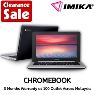 REFURBISHED CHROMEBOOK WITH PLAYSTORE (4GB/16GB) - 3 Months Warranty (LAPTOP MURAH/LAPTOP STUDENT/LAPTOP MURAH)