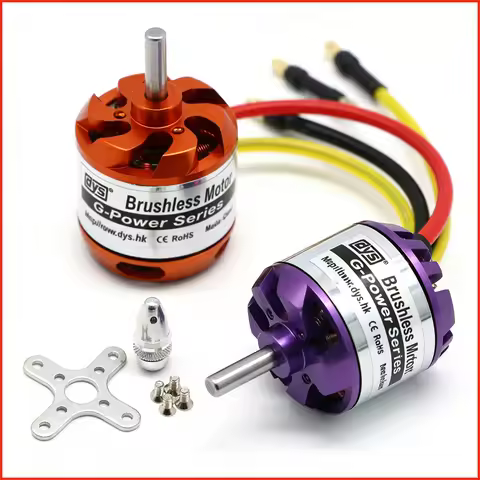 Uangel D2822 D2826 D2830 D2836 D3530 D3542 D3536 D3548 2-3S/2-4S Brushless Motor
