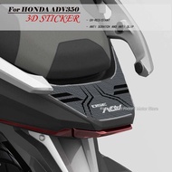 For HONDA ADV350 ADV 350 2022 2023 3D Tail Pad Motorcycle Body Sticker Anti Scratch Decal Non-slip D