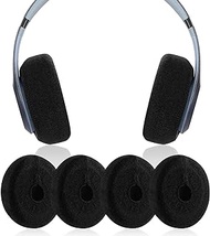 JARMOR Earpads Sweater Cover Protectors with Stretchable Knit Fabric for Beats Studio 3 / 2 Wireless/Wired Bose QC35 25 15 Headphones and Other Headsets with 3-4 Inch Ear Cushions [ 2 Pairs ] (Black)