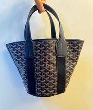 全新Goyard belharra dark navy 2024 限量深藍水桶包bucket bag