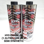 HYO 10W-40 SEMI SYNTHETIC STUNT RIDER (250UP) // SAE 4T MINYAK HITAM ENGINE ENJIN ENGIN 10W40 SN/JAS