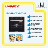 JW LIVINOX LBO-LINOX 6F-75SS Build-In Oven kitchen oven build in microwave Kitchen Home appliances b