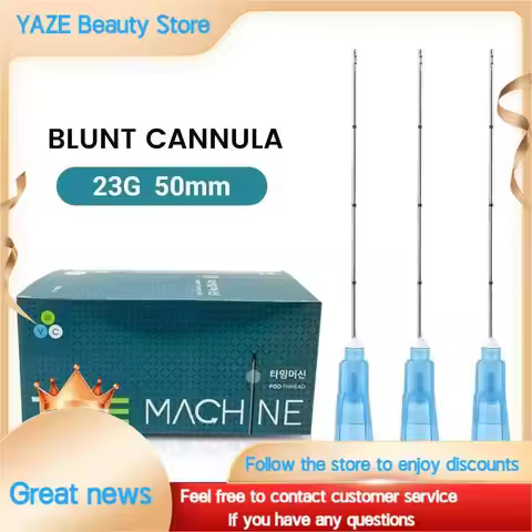 50pcs High Quality Disposable Blunt Needle Canula 14G 90MM 18G 100MM Blunt Tip Cannula Needle For Fi