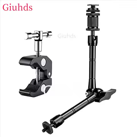 Magic Articulated Arm Metal Adjustable Super Clamp For LED Light LCD Video SLR DSLR Camera Accessori