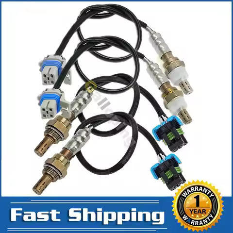 4pcs O2 Oxygen Sensor Upstream Downstream for 2003 2004 2005 2006 Cadillac Escalade GMC Yukon Hummer