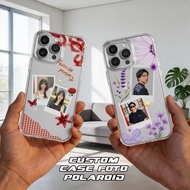 CUSTOM POLAROID SOFTCASE CASING (CAN USE YOUR OWN PHOTO) CLEAR CASE PREMIUM PRO CAMERA COMPATIBLE FO