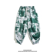 Men's Shorts, Loose Radish Pants, Bermudas pants, Beach Pants, Style Lantern Pants, Summer Thin Styl