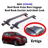5501 (100cm) Car Roof Rack Roof Carrier Box Anti-theft Lock Cross Bar Roof Bar Rak Bumbung Rak Bagasi Kereta - ERTIGA
