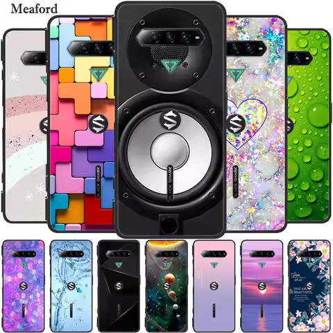 For Xiaomi Black Shark 4 Pro Case Luxury Soft Silicone Back Cover Phone Case for Xiaomi Black Shark 