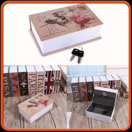 Novel Book Box Safety Key Lock Box Hidden Storage - DHZ004