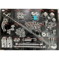 Ốc salaya full xe Wave nhỏ 1 càng kèm chống nghiêng