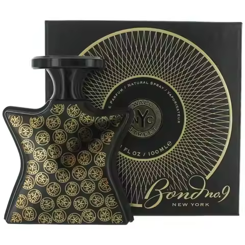 100ml Bond No.9 Wall Street Fragrance | Spicy Citrus Opening, Rich Leather Floral Middle, Smoky Oud 
