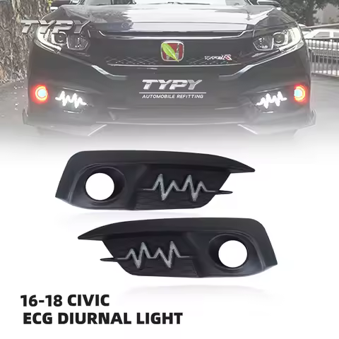 Daylight Car Led Daytime Running Light For Honda Civic 10th 2016 2017 2018