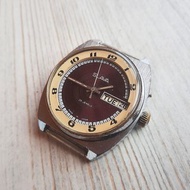 SLAVA 2428 男士手錶發條 蘇聯機械腕錶蘇聯