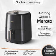 Gaabor AF40M-BK03A 4 Liter Multipurpose Low Watt Oil-Free Air Fryer with Official Warranty