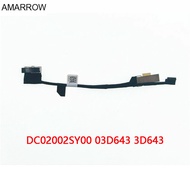 Laptop LCD/LVD Screen Cable for DELL XPS 13 9370 XPS13 9370 TOUCH DC02002SY00 03D643 3D643
