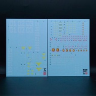 請睇info：PG RX-178 Gundam MK2 MKII neon Gundam Decal 黑色高達馬克2 螢光高達水貼