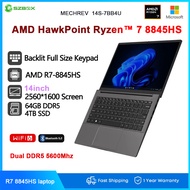 SZBOX 14 inch Laptop R7 8845HS TDP 54W Windows 11 32GB DDR5 512GB SSD Notebook Tablet WiFi 6 BT 5.2