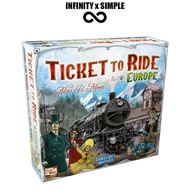 Ticket to Ride Europe - เกมบอร์ดฉบับยุโรป (เกมปาร์ตี้สำหรับเพื่อนๆ)