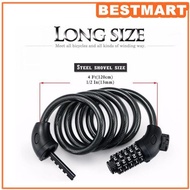 Combination 5-digit Number Bicycle Padlock Lock - Anti-Theft Bike Lock - 5-digit