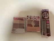 Canmake 眼影，睫毛液