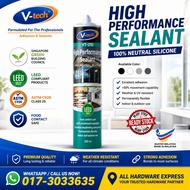 V-Tech Neutral Sealant Silicone VT210 Clear