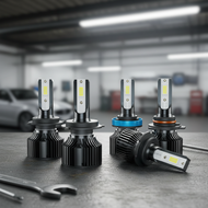 TCYATO F3COB LED Front Lamps H4 L-Glow Design translates to TCYATO F3COB LED Front Lamps H4 L-Glow D