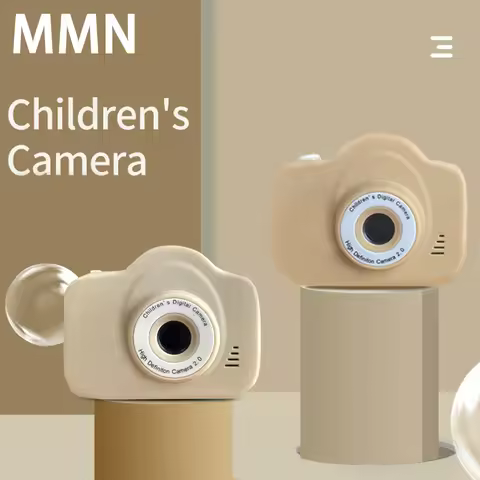 Kids Camera Digital Dual Camera HD 1080P Video Camera Toys Mini Cam Color Display Children Birthday 