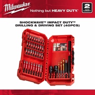 Milwaukee SHOCKWAVE Drill & Screw Bit Set - 4932 4920 04 - 40pcs