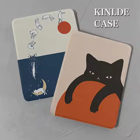 kindle case paperwhite12th Sleep 2024 silicone soft shell 2022kindle 11th 10th 9th generation Oasis 