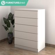 【 Ready Stock】 ✡Furniture Direct chest drawer 5 layer ikea storage cabinet/ almari baju bedroom furniture  hest drawer b