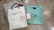 agnes b  sports b 系列恐龍刺繡上衣