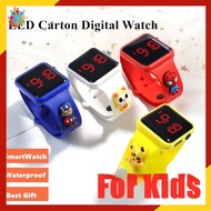 2021 New Cartoon Led Watch Waterproof for Kids Silicone Bracelet Sports Watches Doll Smart Watch Christmas YKT