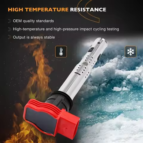 06E905115G/E/C/D Ignition Coil For Audi Q5 A3 A4 A5 A6 R8 A7 TT VW Passat CC B7 Sciricco Tiguan 07K9