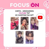 CORTIS YOUTUBE TNT MV SHOPPING TAG GIFT GREENGREEN PHOTOCARD