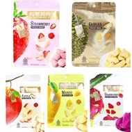 Ursnack Dried Fruit with Durian, Apple, Dragon, Mango Flavor / Mixed Dried Fruit Chips / Ursnack Dri