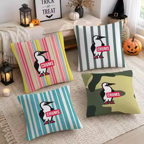 Cushion Cover Plush Decorative Pillow Case With Hidden Zipper Cutecore Room Decor For Home HOT C-Chu