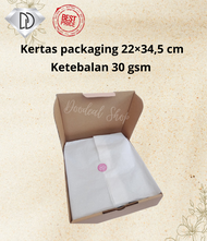 (1 PAK = 100 PCS) KERTAS PACKAGING 22X345 CM KERTAS PACKAGING HADIAH UKURAN 22X345 CM / KERTAS UNTU