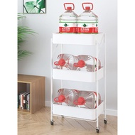 [FAST DELIVERY]3 Tier Kitchen Trolley Kitchen Rack Foldable Rack Kitchen Storage Rack Trolley