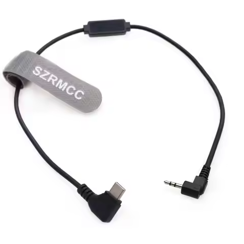 DJI Ronin RS2 RS3 Pro Stabilizer Type-C to 2.5mm LANC Control Cable for Sony FS5 FS7 FX6 FX9 Canon E