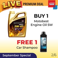 (LIVE Premium Deal) CNI Motobest Engine Oil 5W-40